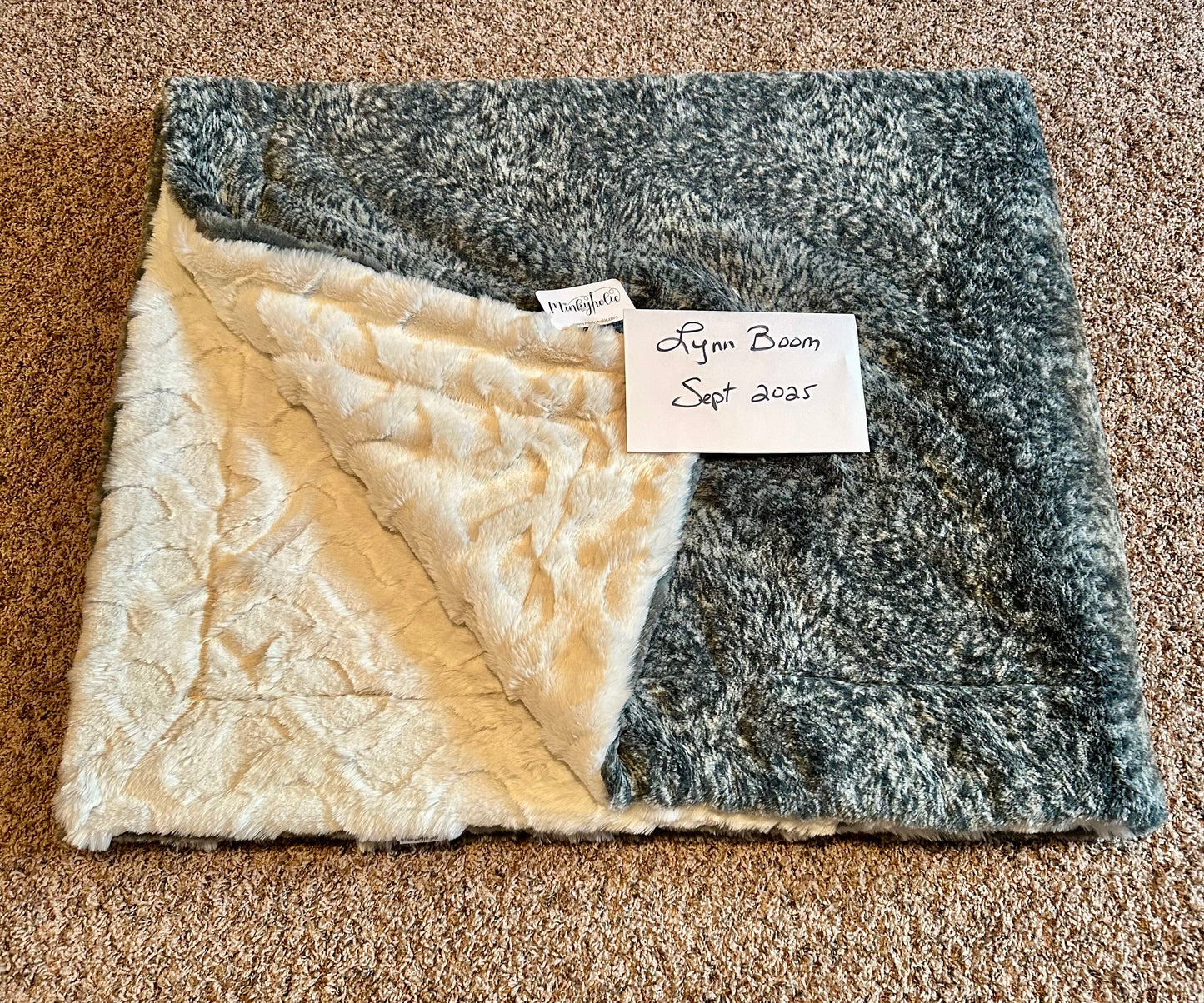 60 x 72 Seamoss Jasper on white sage Cora whispy