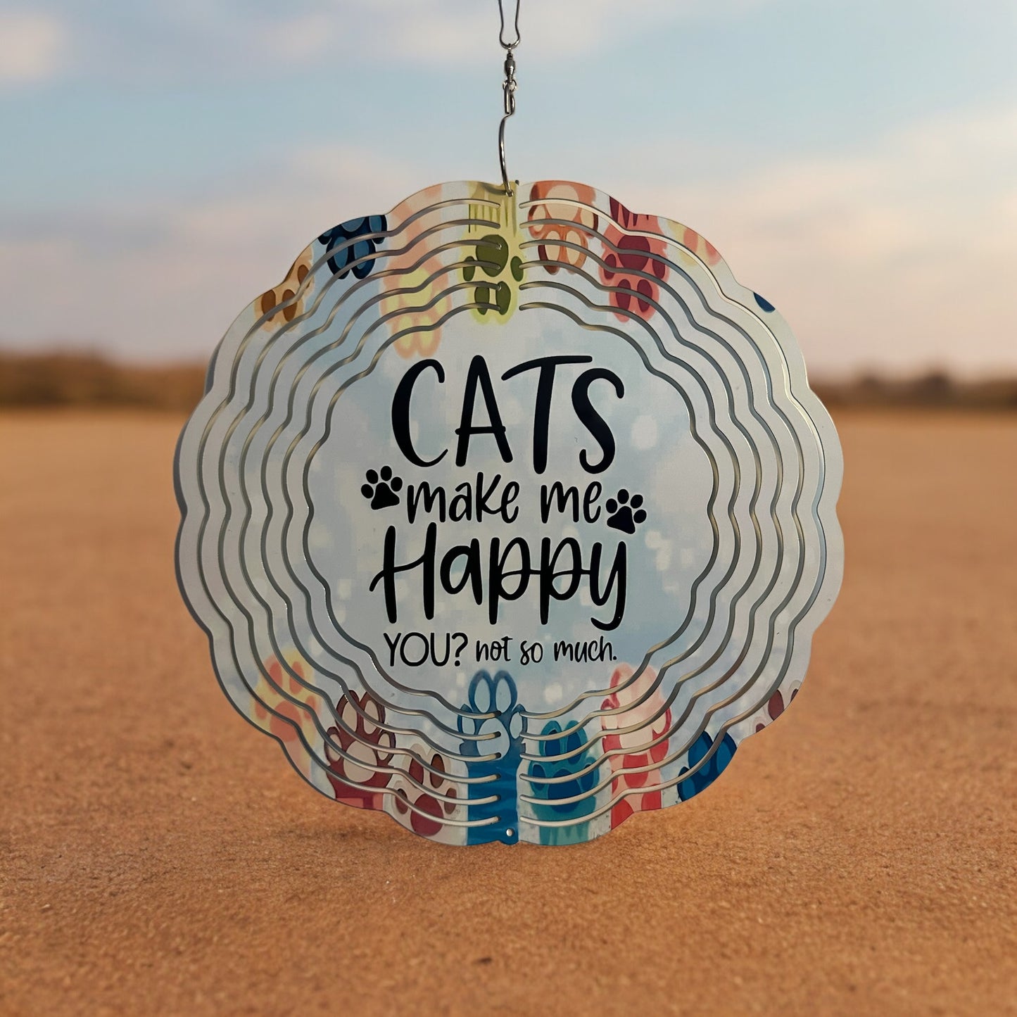 Cats make me happy