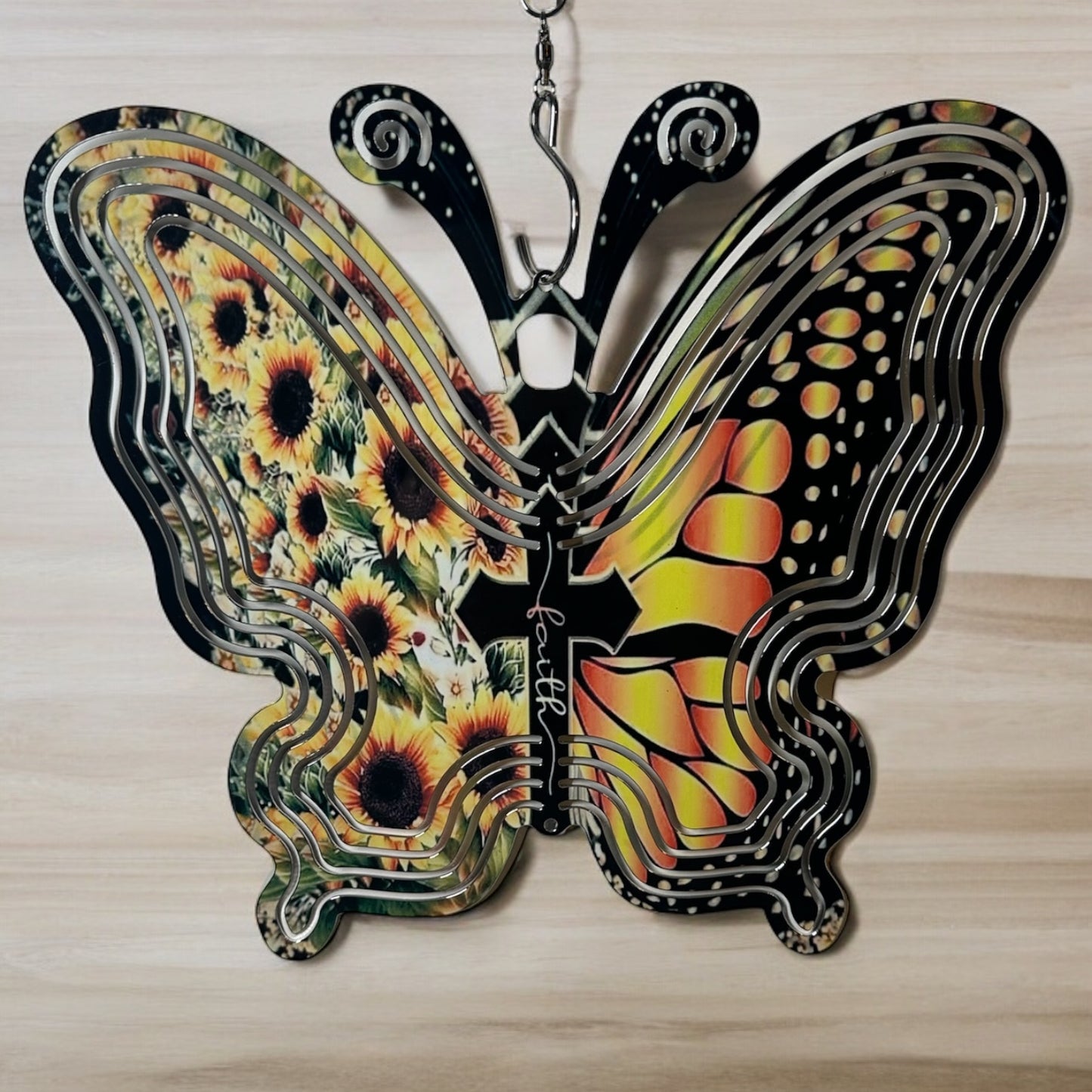 Faith Sunflower Butterfly