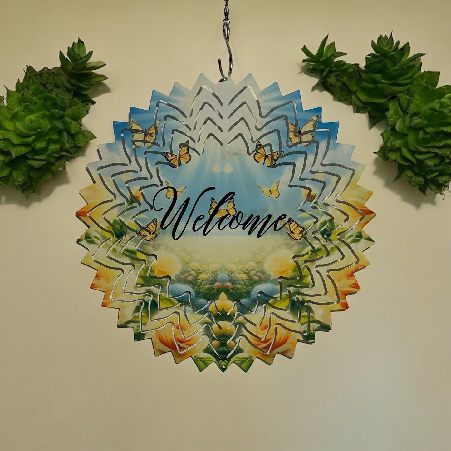 Welcome yellow flowers