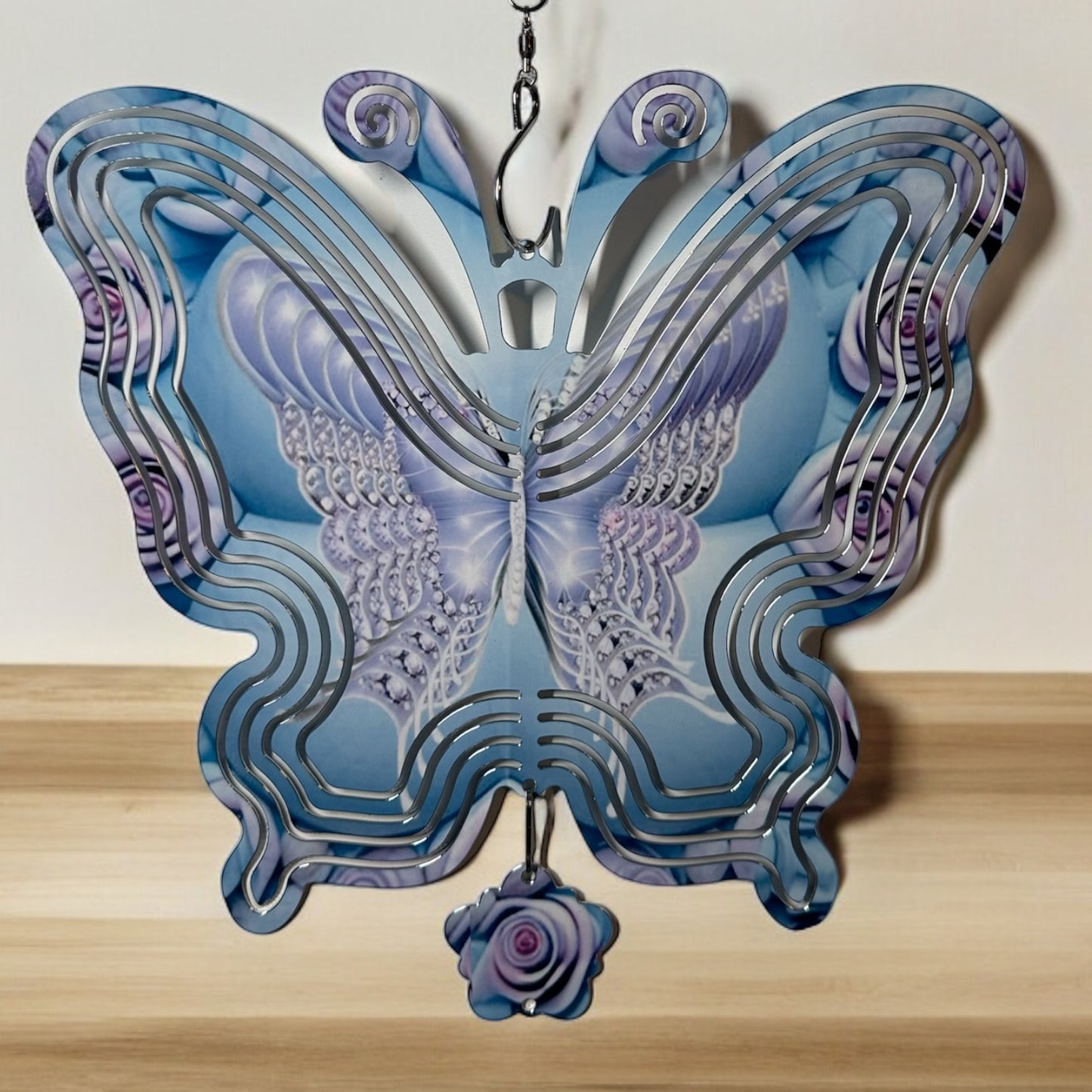 Blue and Purple Butterfly