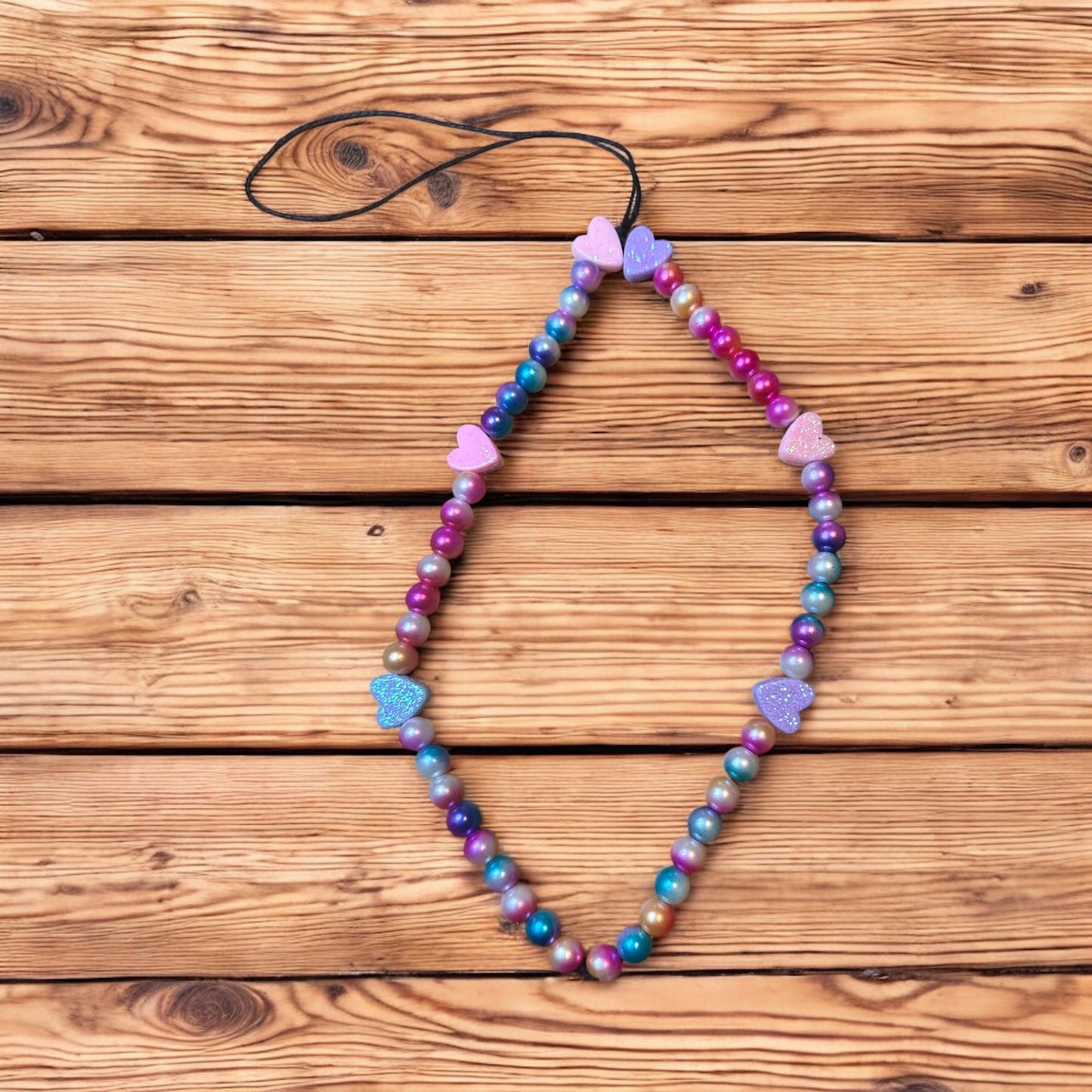 Hearts and beads