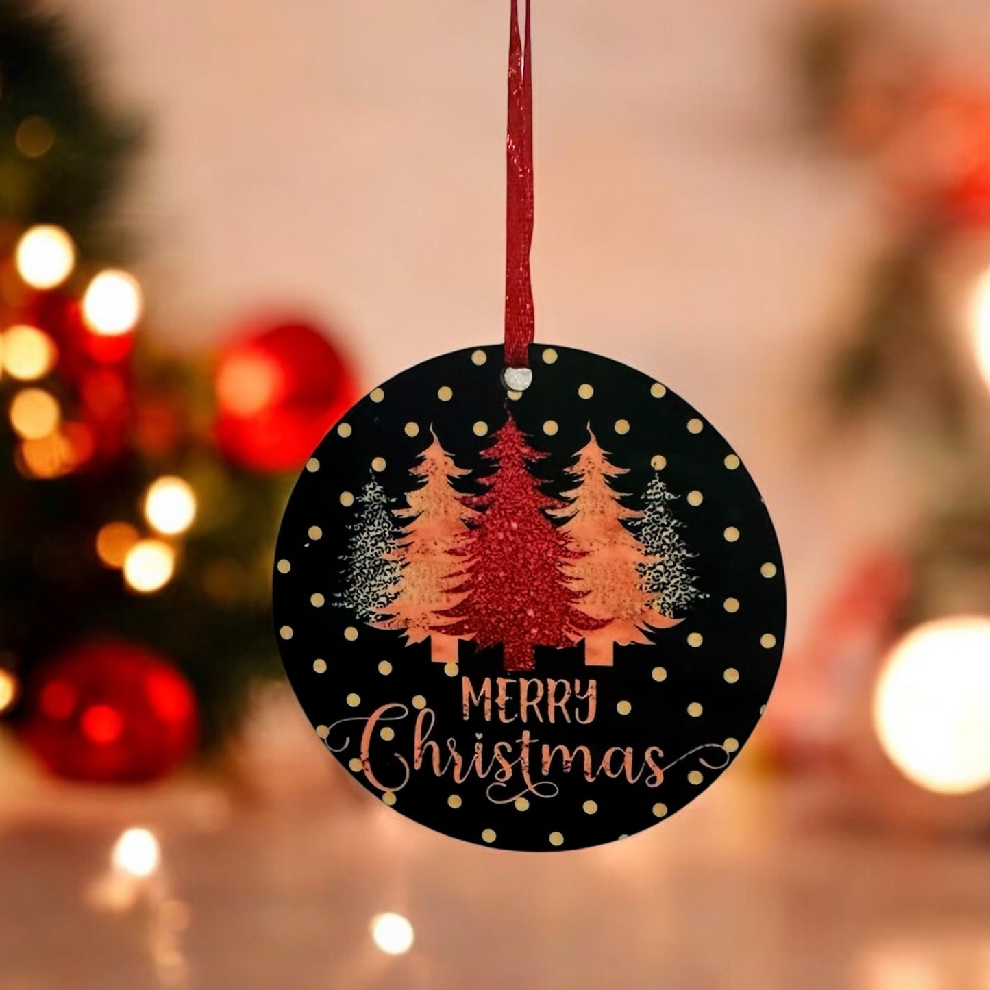 Merry Christmas Black