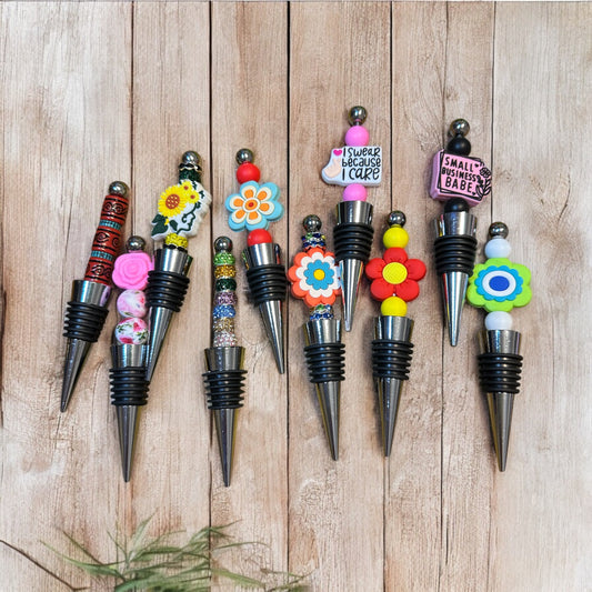 Wine bottle stoppers