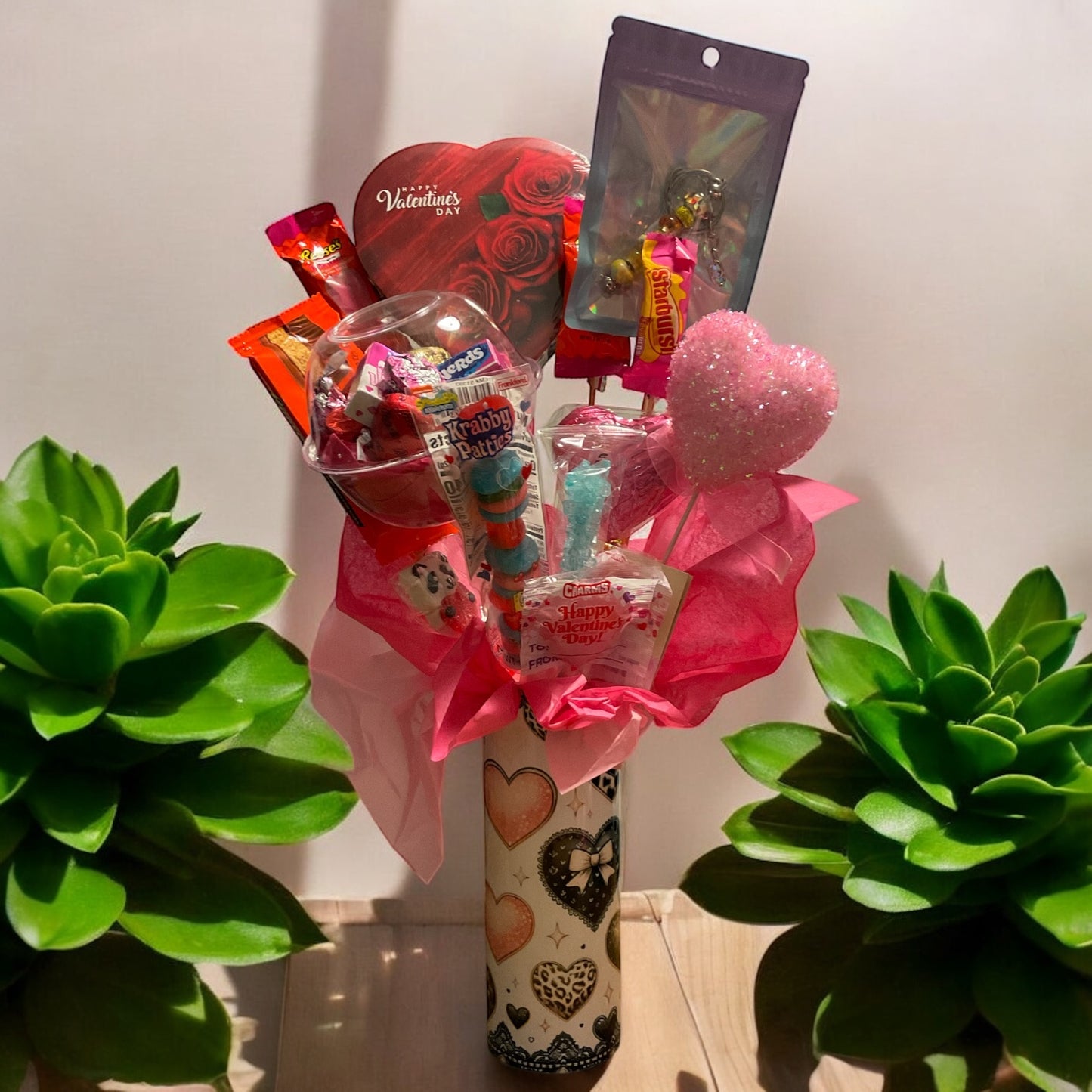 Valentine’s Day Candy Bouquet