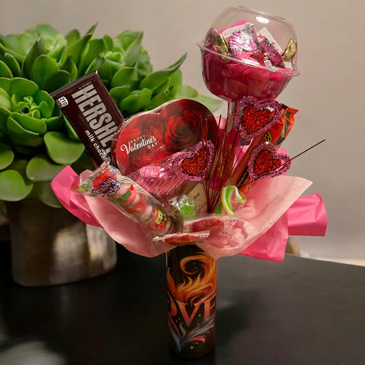 Valentine’s Day Candy Bouquet