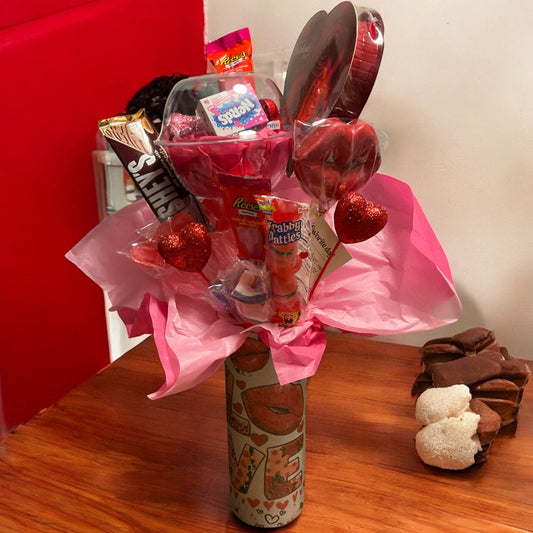 Valentine’s Day Candy Bouquet