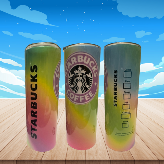 Starbucks rainbow